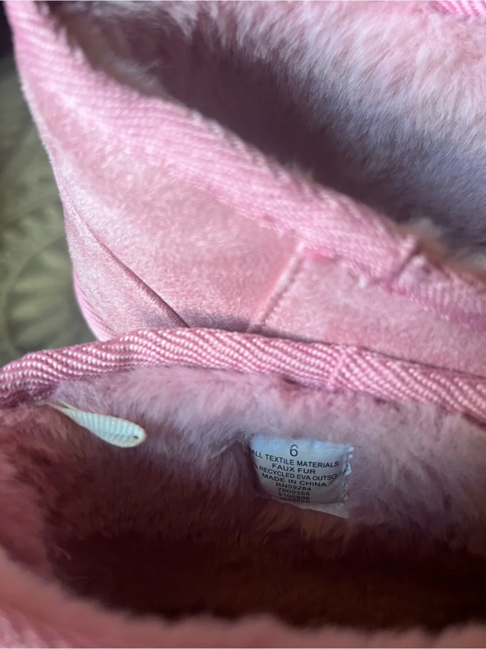 The Children's Place Pink Faux-Fur Lined Puffer Jacket